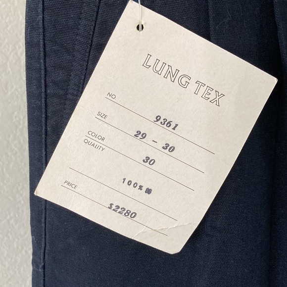 Original 1990’s High Waist Pants by Lung Tex Size 29 - Picture 5 of 12